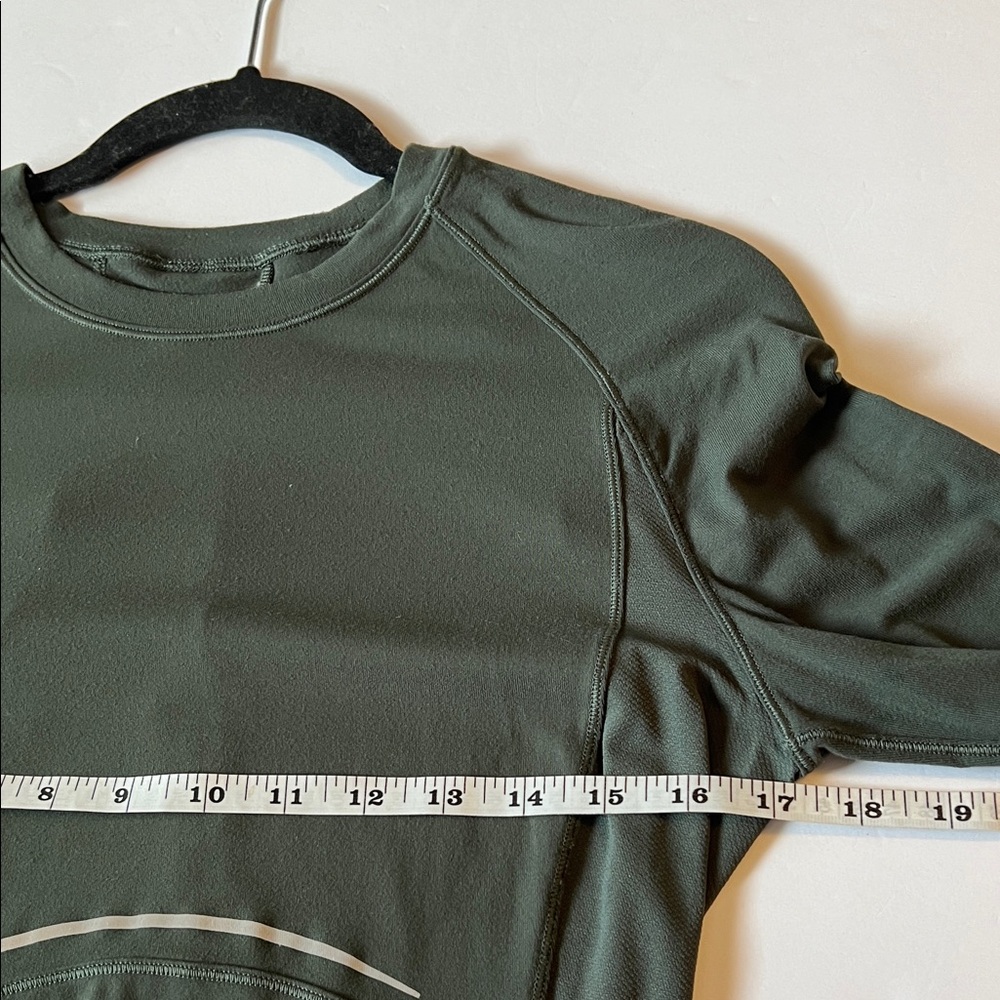 Lululemon Rulu Reflective Running Performance Long Sleeve Shirt 6 EUC Activewear - Picture 6 of 11